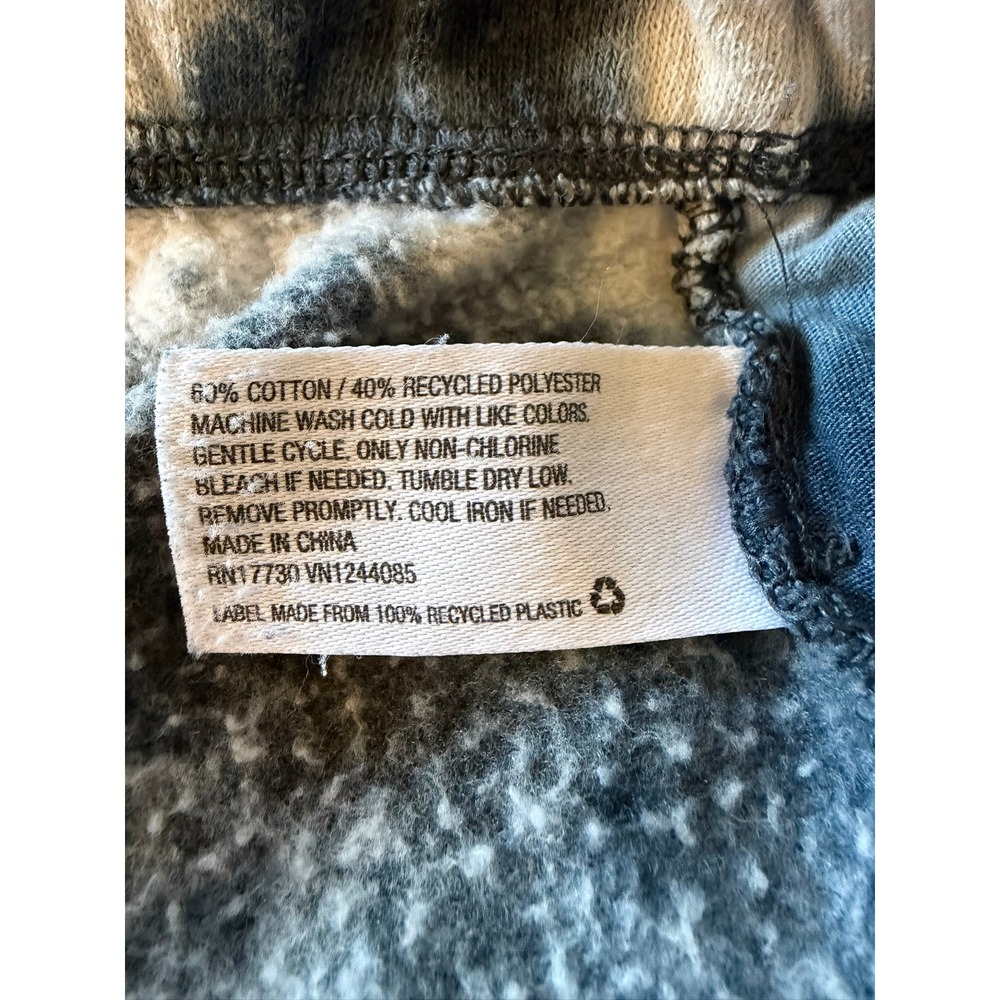 Colsie Navy Blue White Tie Dye Joggers Fleece Sweatpants Large L Target